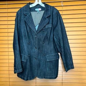 Boom Boom Jeans Denim Jacket 1X